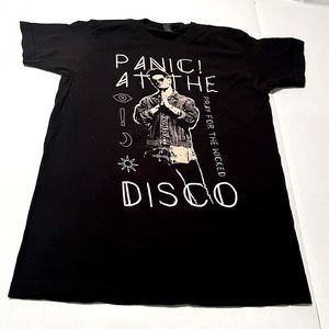 Panic at the Disco Pray for‎ the Wicked Tour 2019 Mens Size Medium Black Shirt